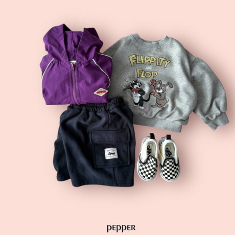 pepper/20. dog man-to-man XS-XL