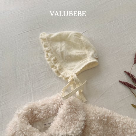 valubebe/40. heart fril bonnet hat FREE