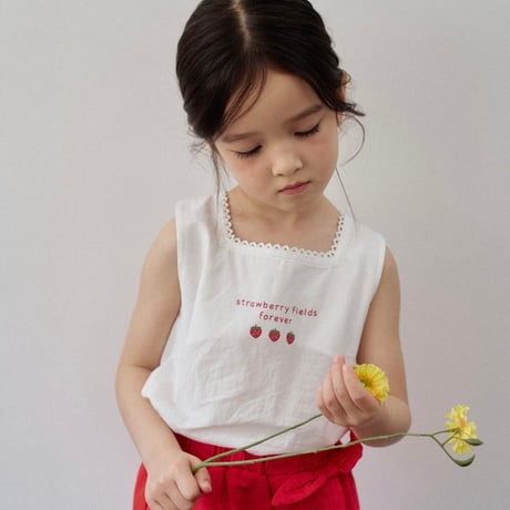 lindo/63. strawberry blouse XS-XL