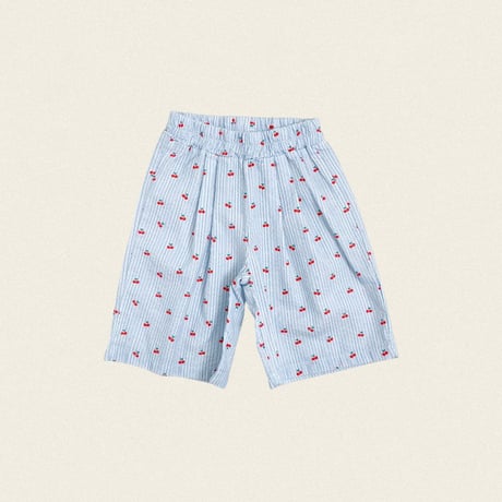 oottbebe/80. cherry stripe pants XS(1-2Y)-XL(6-7Y)