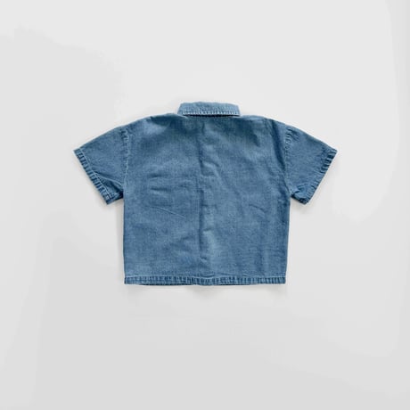 fromi/94. over denim shirt JS-JL