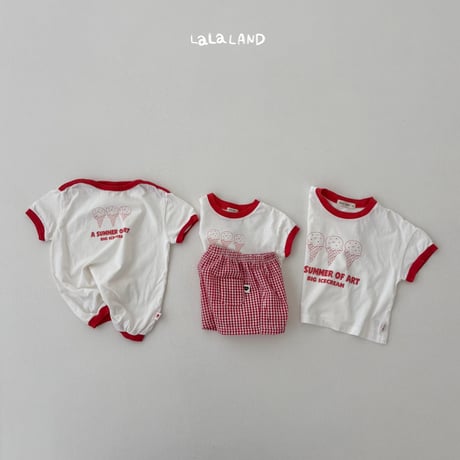 lalaland/60. ice cream T-shirt 6M-18M