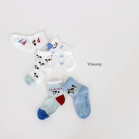 vbunny/5. dog socks set S(130-150)-L(180-210)