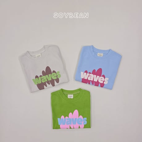soybean/130. plan ) wave box T-shirt JS-JM