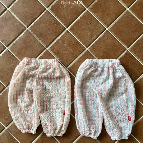 thelala/15. shabette check pants XS-XL