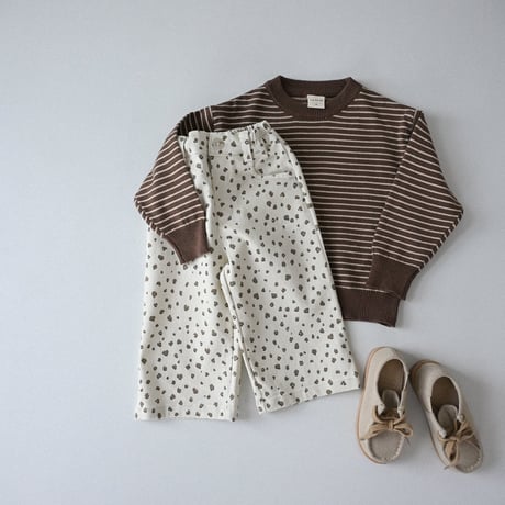 thebeige/18.  Patterned straight pants XXS-L