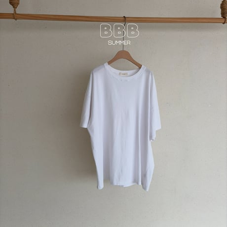 bellabambina/1. adult basic plain T-shirt ADULT