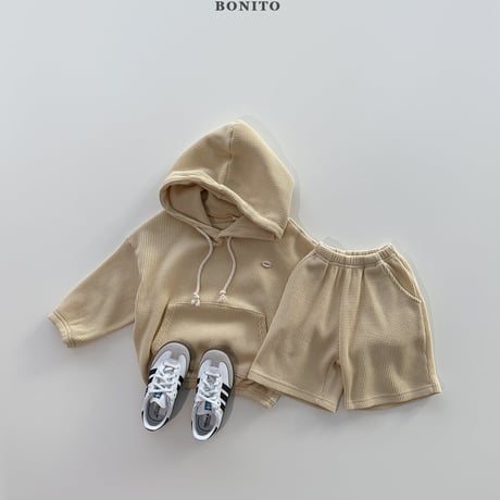 bonito/58. waffle hood set JS-JM