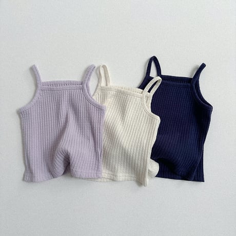 atomeme/25. Mellow Rib Sleeveless? S-XL