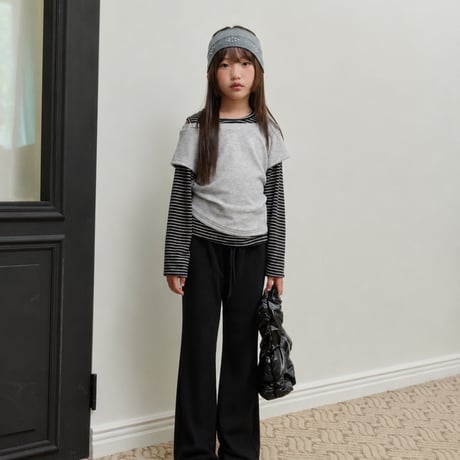 sm2/8. shorder open rayerd T-shirt 9-17