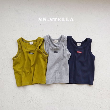 snstella/33. clock sleeveless XS-XL