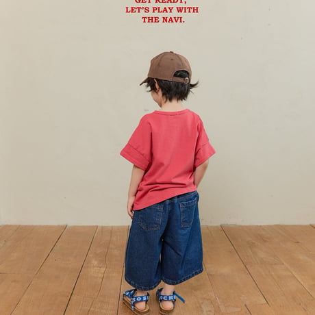 navi/77. kally denim - bermuda pants 2XL-JL