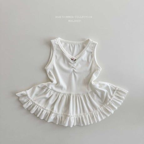 melikey/51. roze fril T sleeveless XS-XL