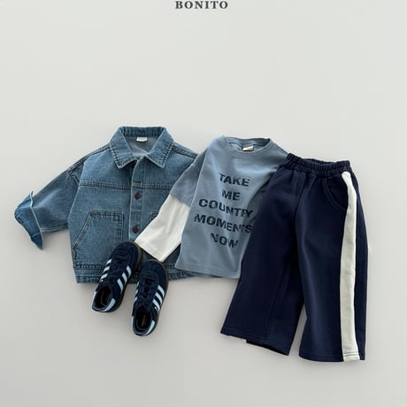 bonito/91. half t rayerd T-shirt JS-JM