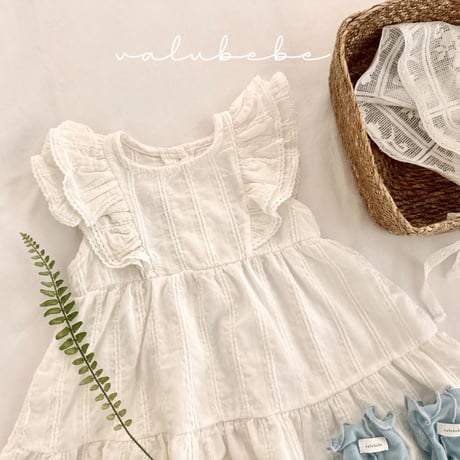 valubebe/51. rozi wing fril one-piece 6M-S