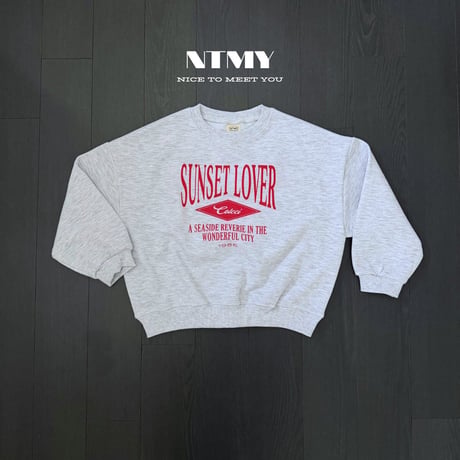 nicetomeetyou/46. sunset man-to-man JS-JL