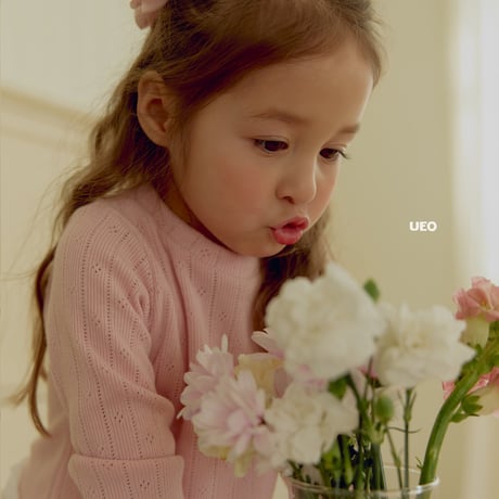 ueo/54. joy lace fril T-shirt JS-JM