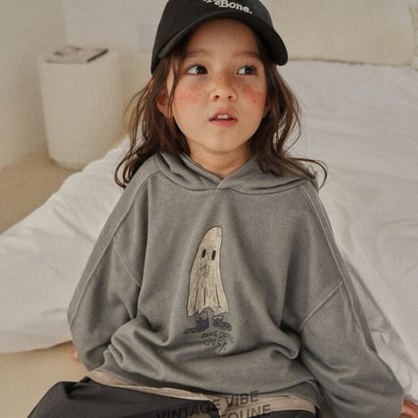 boneoune/90. ghost hood T-shirt JS-JL