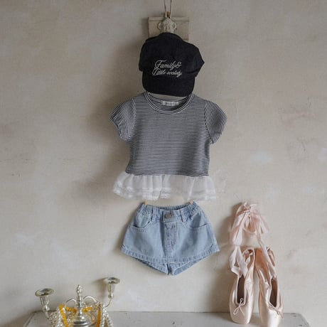 bananaj/19. peach sha T-shirt XS-JS