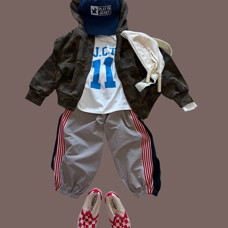 mikki/25. washing kamo hood zipup S-XL