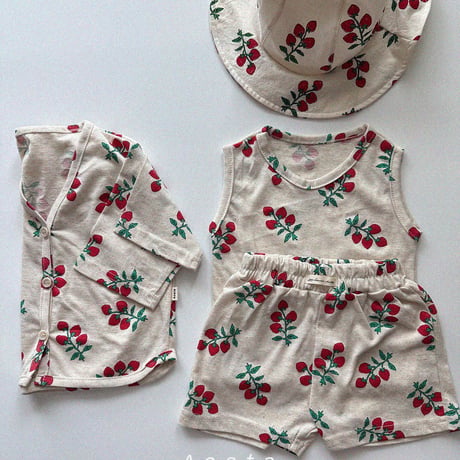 aosta/37. Linen sleeveless T S-2XL