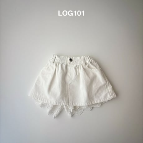 log101/42. lace half pants JS-JM