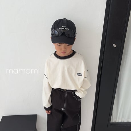 mamami/1. signiture stitch P  XS-XL