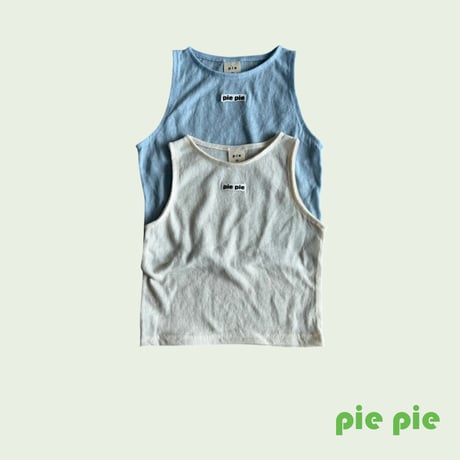 pie/7. cloud boat neck sleeveless XS-XL