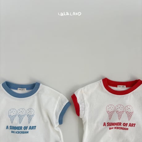 lalaland/60. ice cream T-shirt 6M-18M