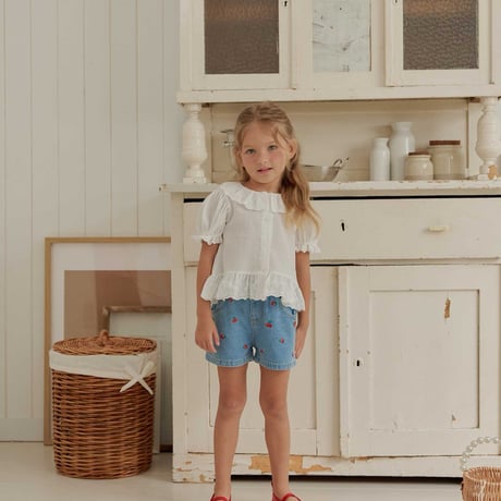 melikey/76. natural puff blouse JS-JM