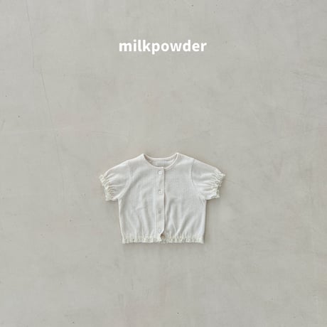 milkpowder/3. half t ) cardigan 5-11