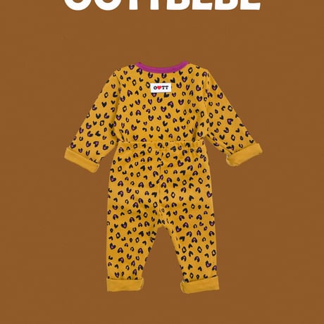 oottbebe/21. heart leopard inner wear XS(0-1Y)-XL(4-5Y)