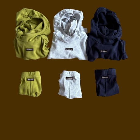 pepper/8. Matcha hood XS-XL
