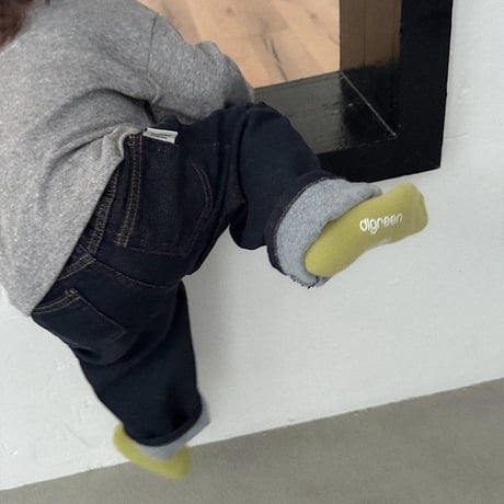 digreen/57. Dual Rib Socks(Black Set) SOCKS_S-SOCKS_XL