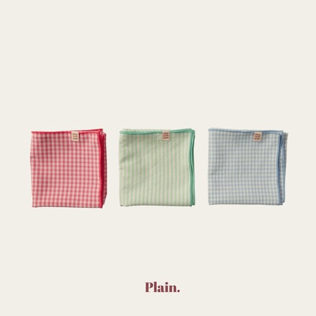 plain/1. rectangle half bandana FREE