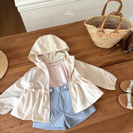 ohho/9. vanilla puff half t T-shirt S-2XL