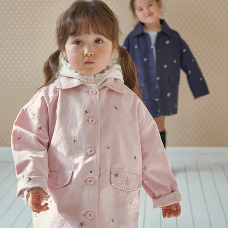 bananaj/2. flora embroidery jacket JS-JM