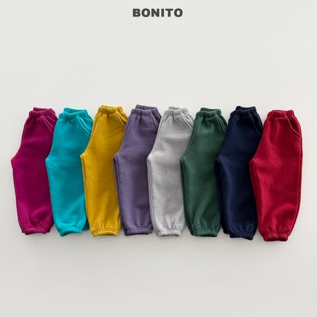 bonito/9. plan ) gimo jogger pants 12M-XL