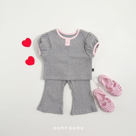 oottbebe/65. lovely ailet updown set XS(1-2Y)-XL(6-7Y)