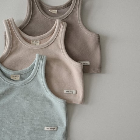 thebeige/17. Layered vest XXS-L