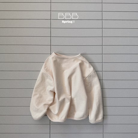 bellabambina/42. bangbang plain T-shirt 12M-XL