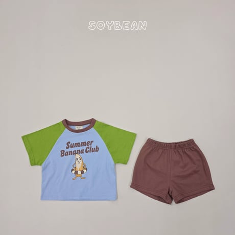 soybean/146. plan ) banana club ( updown set XS-XL