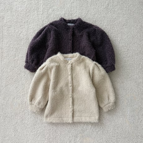 urbanrabbit/72. Puff Long Cardigan XS-XL