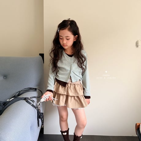 comma/34. two color cardigan 110-130