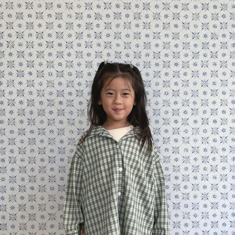 gou/16. check (withmom) shirt XS-XL
