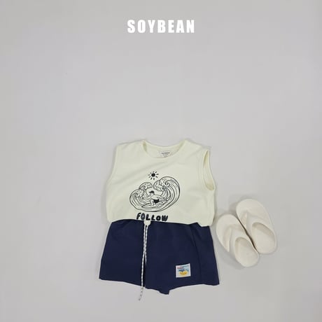 soybean/163. plan summer beach pants XS-XL