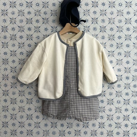 gou/143. B-pattern overalls  2(6-12M)-3(12-18M)