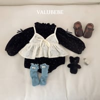 valubebe/47. dot ribbon suit 6M-18M