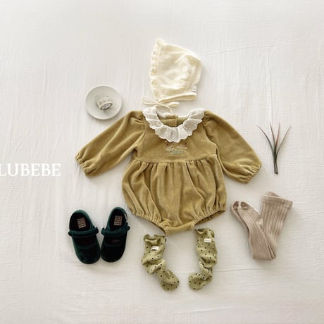 valubebe/69. embroidery velloa suit 6M-18M
