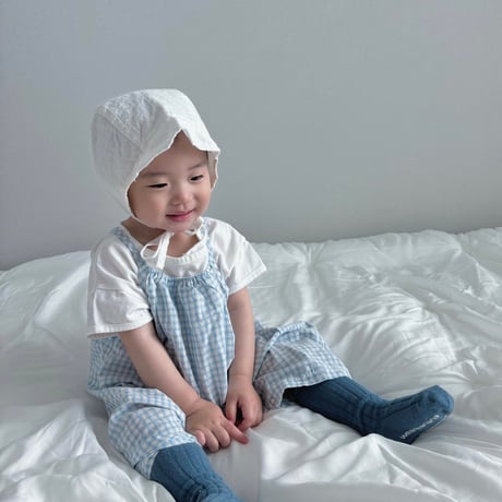 lalaland/75. caramel overalls  6M-18M